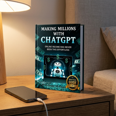 Making Millions with ChatGPT on a bedside nightstand